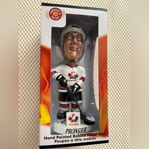 2002 Team Canada PRONGER bobblehead (NIB) - error edition